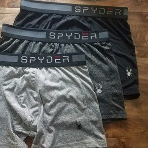 Men's Spyder Boxer Briefs (3)